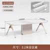 Mesa de conferência média pequena Mesa longa Simples Moderna Sala de conferência Mesa de treinamento Mesa longa Mesa grande Combinação