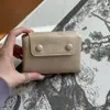 Versão Coreana Ins Bolsa Macia e Cêrea Bolsa Macia Carteira de Olho Pequeno Carteira Curta Zíper Fio Escondido Porta-Moedas Porta-Cartão