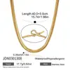 Elegante collar de acero de titanio, pulsera de nicho de lujo ligero, collar con colgante de circonita de acero inoxidable chapado en oro de 18K, joyería transfronteriza al por mayor