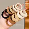 Diadema de Goma Negra para Coleta Alta Lazo para el Cabello para Mujer 2025 Nueva Cuerda para el Cabello de Gama Alta Alta Elasticidad y Duradera Diadema Accesorios para la Cabeza