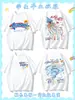 Camisetas Personalizadas para Alunos do Ensino Fundamental, Uniformes de Jardim de Infância, Roupas Esportivas de Manga Curta para Alunos do Primeiro e Segundo Ano, Roupas para Atividade DIY entre Pais e Filhos