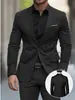 Traje de Dos Piezas para Hombre, Corte Entallado, Ropa Formal de Negocios, Suministro Directo del Fabricante, Exclusivamente para Ventas Transfronterizas