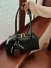 Diseño de Nicho Casual Simple Retro Moda Bolso de Hombro Primavera Nuevo 2026 Versátil para Mujer Texturizado Bolso de Axila