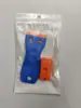 Raspador de Limpeza de Plástico, Raspador de Remoção de Cola, Ferramenta de Aplicação de Película Automotiva, Raspador de Remoção de Manchas, Pá de Limpeza para Remoção de Manchas Domésticas