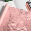 Papel de Panal Enrollado Personalizado Caja de Regalo de Panal para Botella de Vino de Cerámica Envío Rápido Papel Kraft de Malla Ecológico Amortiguador a Prueba de Golpes