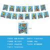 Nuevo estilo de juego de platos para cena con temática de Toy Story para fiestas de cumpleaños, bandeja de papel, vaso de papel, toalla de papel, suministros desechables