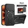 Compatível com Xiaomi 17ProMax, capa de celular versátil com suporte de janela deslizante, capa protetora magnética anti-queda Xiaomi 15TPro