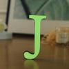 Pegatinas de pared creativas con letras en inglés de EVA luminosas 3D para decoración del hogar, novedosas y transfronterizas
