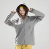Roupas de Nylon de Alta Qualidade com Resfriamento de Gelo e Proteção Solar para Mulheres, Jaqueta com Capuz Estilo Casal com Proteção UV, Roupas de Proteção Solar para Homens com Logotipo Personalizado