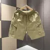 Moda de verano para hombre, shorts de trabajo versátiles y modernos para hombres y adolescentes, shorts deportivos transpirables con cordón de dopamina
