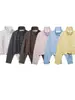 Chaqueta Corta de Mujer con Cuello Alto de Lunares y Cordón Tendencia Otoño Personalizada Corta Casual Estilo Transfronterizo Europeo y Americano