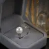 Anillo de Zirconia Nuevo 2025 para Mujer Anillo Versátil de Estilo Imitación Nicho para Mujer Lujo Ligero Estilo Simple