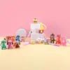 Chaveiro de Silicone Desenho Animado 3D Brinquedo Criativo Tendência Mascote Pingente Prêmio Estudante Presente Chaveiro