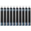 Saco de tinta atacado 3,4 mm calibre estudante pincel de escrita substituível Universal preto puro azul vermelho caneta caneta acessórios