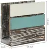 Caja de servilletas gris antigua, estante de almacenamiento para artículos del hogar, caja organizadora y de almacenamiento para escritorio