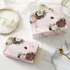 Idílica caja de dulces, la caja de dulces de la boda de mi familia, mesa ins de boda, Regalo de Dulces, caja vacía plegada a mano al por mayor