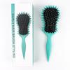 Pente para Cabelo Cacheado de Javali Pente de Estilização Pente Massageador para Cabelo Pente para Deixar o Cabelo Fofo e com Volume Definição de Cachos Pente com Almofada de Ar Cabeleireiro