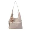 Moda de Nicho Elegante Bolsa de Grande Capacidade Bolsa Feminina 2025 Nova Versátil para o Dia a Dia Ombro Transversal Bolsa Tote Grande