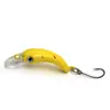 Micro Minnow Minúsculo para Água Doce Mini Isca de Riacho Isca Artificial Minhoca Minnow Gancho Único para Robalo, Peixe Mandarim e Bagre