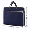 Bolso Satchel Impermeable de Tela Oxford Ampliado para Archivos Bolso para Archivos de Doble Capa Bolso para Archivos de Gran Capacidad