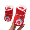 Procesamiento y Personalización de Zapatos de Algodón para Bebé con Terciopelo en Invierno para Heattech antes de que los Niños Pequeños y No se Caigan Zapatos para Niños Pequeños de Suela Suave para Bebé