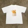 Algodão t Cruzamento Verão Novo Nicho Moda Marca Masculina Roupa Vintage Americano Pesado Casal Solto Algodão Manga Curta t