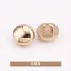 Botones Curvos para Camisa Cosidos a Mano, Botones Metálicos, Botones para Camisa, Botones Tejidos para Suéter, Accesorios de Ropa Jinda