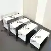 Nova Mesa de Sobremesas de Vidro Acrílico Suporte para Bolo Decoração de Mesa Pausa para Chá Pausa para Chá de Noivado Prateleira de Exibição