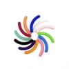 Cílios Curler substituição borracha almofada tira de borracha elástico silicone tira cor cílios curler substituição tira de borracha em estoque atacado fácil rebote