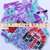 Fornecimento exclusivo transfronteiriço de patches bordados com tema tropical, com motivos de melancia e abacaxi, especialmente oferecidos para atacado a preços especiais de liquidação.