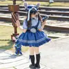 Conjunto de Verano Judy Disfraz de Conejo Policía Ropa Zootopia para Niños Cosplay de Niña Vestido de Princesa Lolita