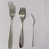 Serie 410 Cubiertos de Acero Inoxidable Cuchillo para Bistec, Tenedor y Cuchara Hotel Hogar Cuchillo de Mesa Cuchara Sopera Cuchara de Café Cuchara para Hielo Tenedor de Té Cuchara