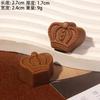Estilo Japonés Artificial Postre de Chocolate de Hokkaido Juguete Alimenticio Accesorios de Chocolate de Resina Imán para Refrigerador de Bricolaje Accesorios para Joyería