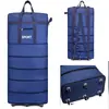 158 Aerolíneas Bolsa de Consignación Plegable Trabajo Equipaje Bolsa de Gran Capacidad Extragrande Mochila para Hombre Bolsa de Almacenamiento Bolsa de Viaje con Ruedas