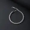 Bestseller Transfronterizo Europeo y Americano Set de 12 Piezas de Acero Inoxidable Pulsera Estilo Fresco Moderno Hip Hop Set de Pulseras para Hombre