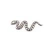Clavo de oreja de aleación de titanio F136 clavo de hueso de oreja de serpiente clavo de labio de rosca interna joyería de perforación de cuerpo de titanio G23 anodizado
