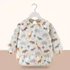 Babero Impermeable Anti-Suciedad para Bebé, Babero de Alimentación Infantil para Niños y Niñas, Delantal de Versión Extendida