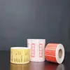 Paquete Gráfico de Logotipo de Marca Impresión a Color Etiqueta Adhesiva Pegatina Sello Pegatina Adhesiva de Placa de Cobre a Prueba de Tres