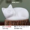 Enfeites de Gato em Cerâmica, Latas de Chá de Gato, Latas Seladas, Garrafas de Armazenamento de Gatinhos, Latas de Pó de Fragrância, Latas de Armazenamento à Prova de Umidade, Latas de Gato Dormindo