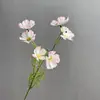 Simulação 6 cabeças Flor Kelsang Crisântemo Estilo Fresco Decoração de Casamento Flor Artificial Casa Exterior Engenharia Arranjo Mar de Flores