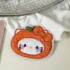 Lindas y Divertidas Calcomanías para Flequillo Kt con Temática de Frutas, Calcomanías Suaves y Adorables de Chicas de Pan de Sushi de Dibujos Animados, Herramienta de Organización