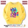 Ropa nueva de moda popular de otoño e invierno, suéter de cuello redondo suelto para niños y niñas, periférico del circo digital mágico