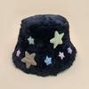 Sombrero de Pescador para Mujer, Nuevo Estilo Otoño e Invierno 2025, Felpa Gruesa, Lindo Sombrero de Cubo, Versátil, Hace que la Cara se Vea Más Pequeña, Sombrero Cálido