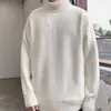 Suéter de punto básico grueso liso para hombre, estilo coreano moderno, personalidad, estilo Hong Kong, para estudiantes, de otoño e invierno, transfronterizo