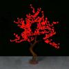 Fábrica de origen luces decorativas de jardín navideño paisaje Cerezo Patio Árbol luminoso LED simulación luz de árbol