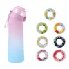 Copo Inovador Popular Transfronteiriço, 0 Açúcar, 0 Calorias, Copo Aromatizado, Copo de Água Esportivo com Canudo, Tampa Pop-Up, Copo de Água Esportivo, Gadget para Beber Água
