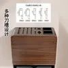 Estante de Almacenamiento para Cuchillos Cocina Multifuncional Encimera Cuchillos Palillos Cuchara Estante Integrado para Almacenamiento Hogar Organizador para Colocar Tabla de Cortar