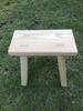 Taburete pequeño de madera antiguo Taburete para adultos Madera maciza Cuadrado Sala de estar Taburete pequeño Taburete de baile engrosado de cuatro patas Banco pequeño