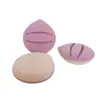 Esponja de Polvo Macaron, Cojín de Aire Malvavisco Húmedo y Seco, Hidrofílica Sin Látex, Esponja de Maquillaje Líquido Malvavisco
