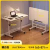 Mesa Dobrável, Mesa Lateral para Sofá Móvel com Altura Ajustável, Mesa de Cabeceira, Mesa para Laptop, Pequena Mesa de Estudo